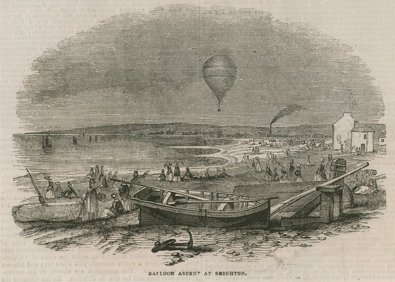 Ballonaufstieg in Brighton von English School