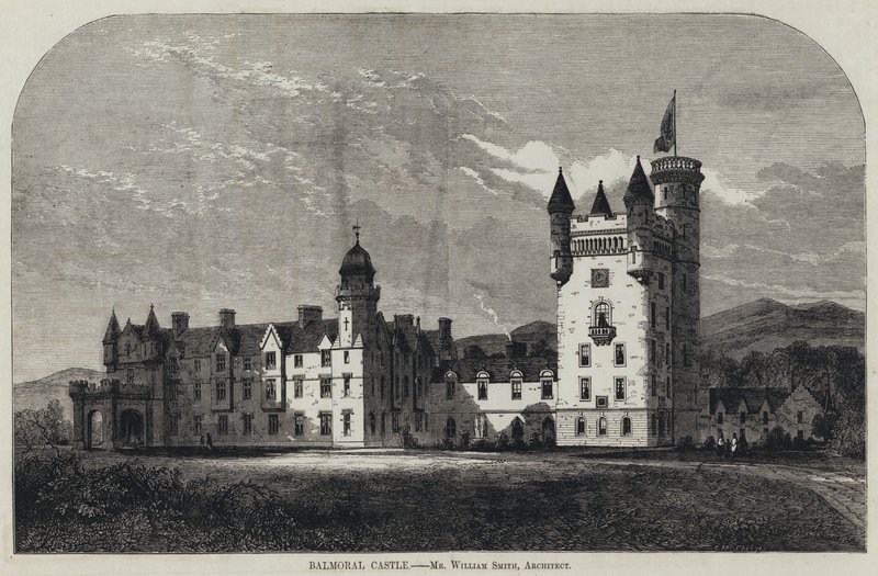 Balmoral Castle (Gravur) von English School