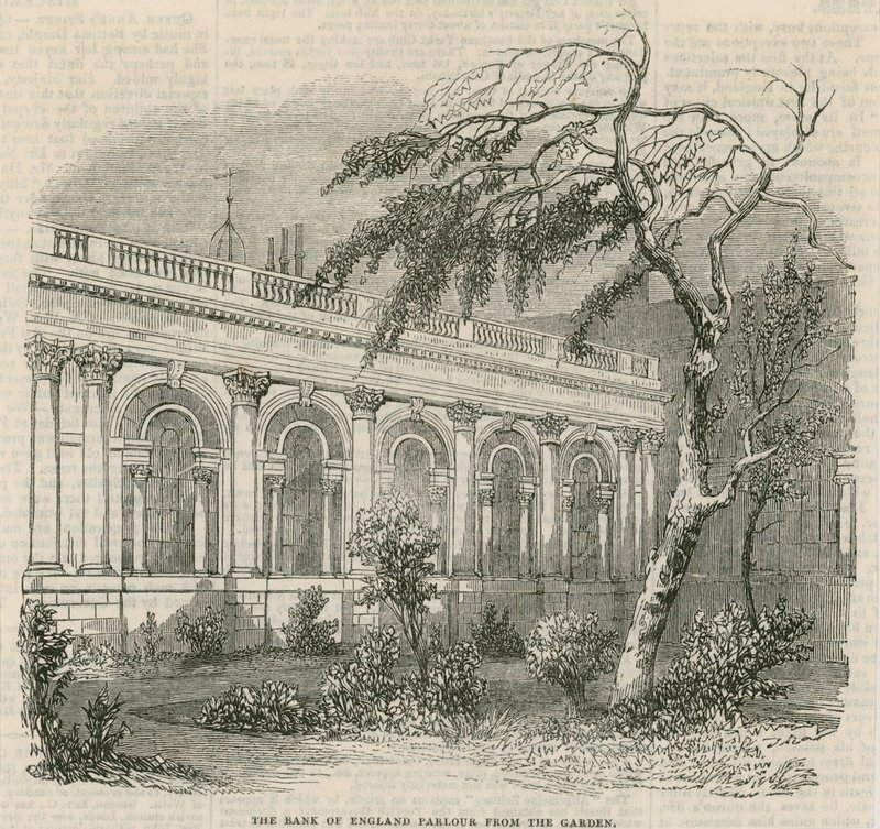 Bank of England, Gartenhof von English School
