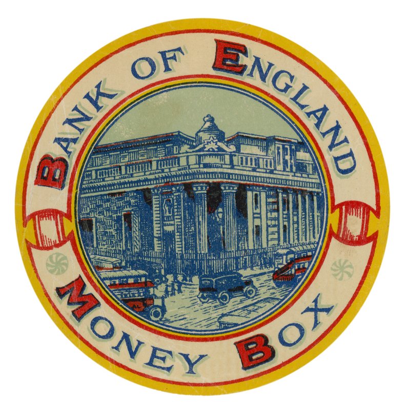 Bank of England, Sparbüchse von English School