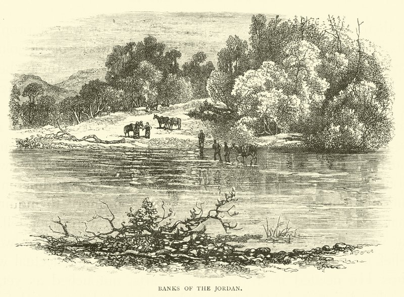Ufer des Jordan von English School