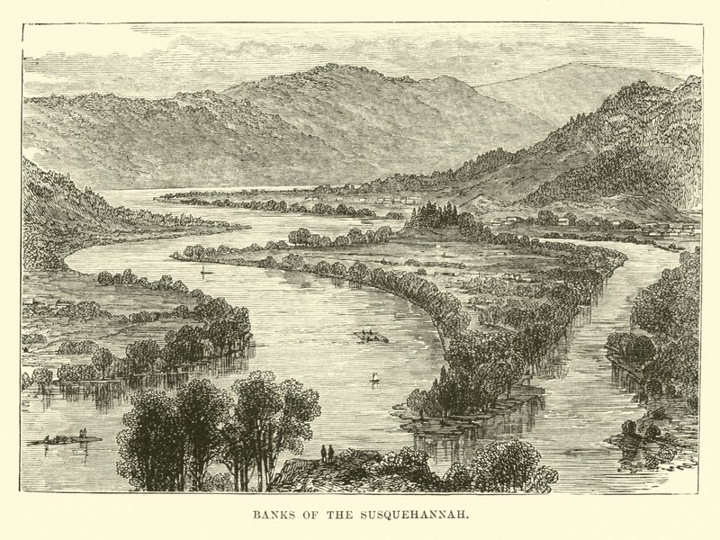 Ufer des Susquehanna von English School