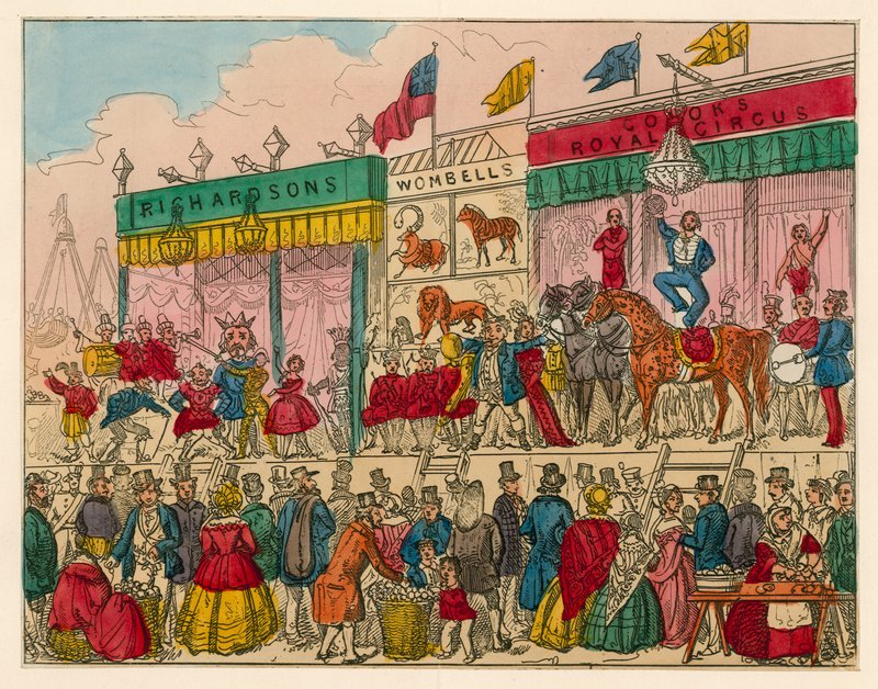 Bartholomew-Markt, London von English School