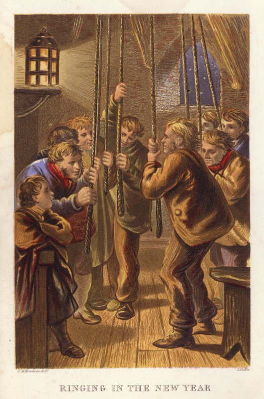 Glockenläuter, Neujahr einläuten von English School