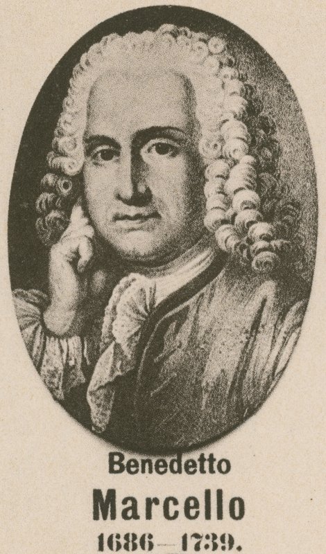 Benedetto Marcello (Gravur) von English School