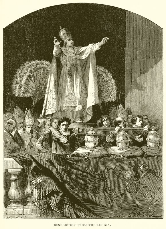 Segen von der Loggia von English School