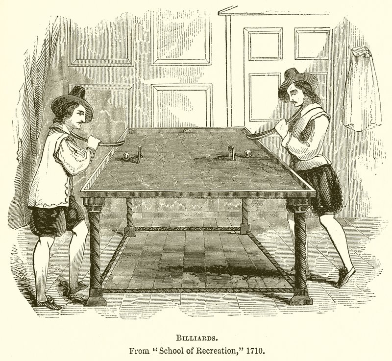 Billard von English School