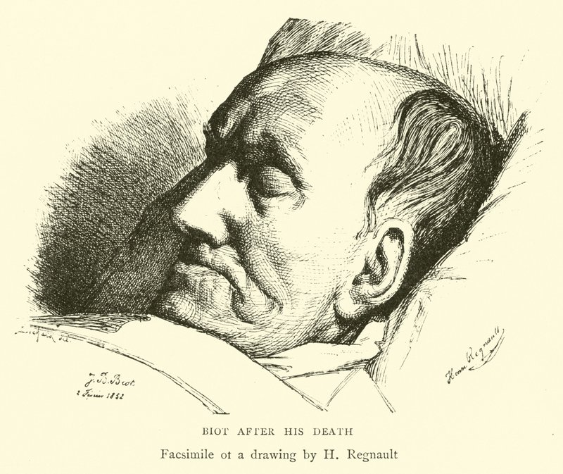 Biot nach seinem Tod von English School