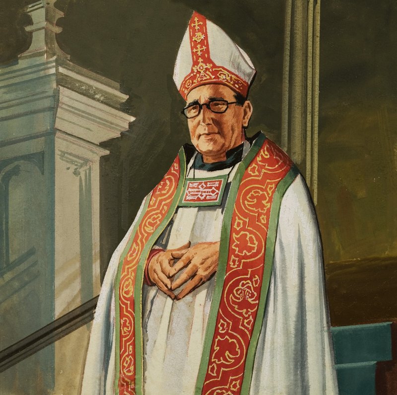 Bischof in der Kirche von English School