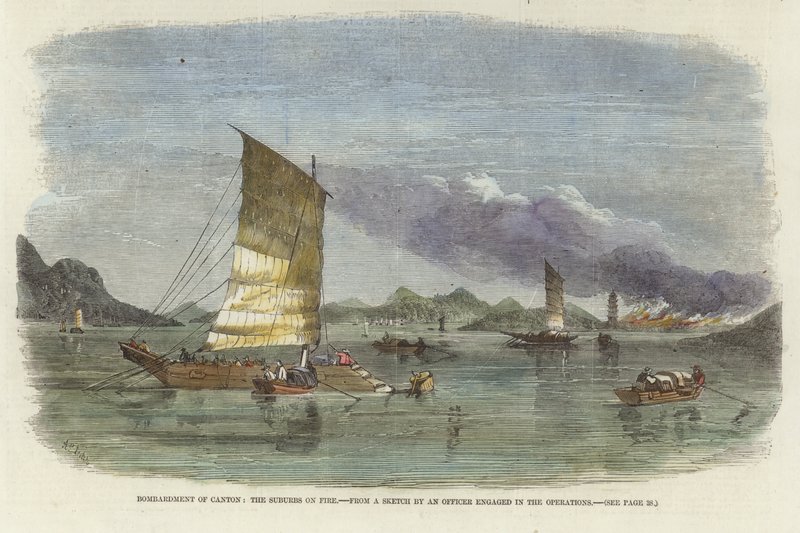 Bombardierung von Kanton von English School