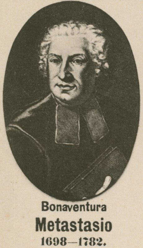 Bonaventura Metastasio (Gravur) von English School