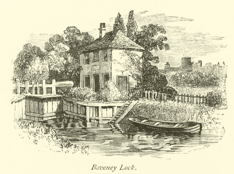 Boveney Schleuse von English School