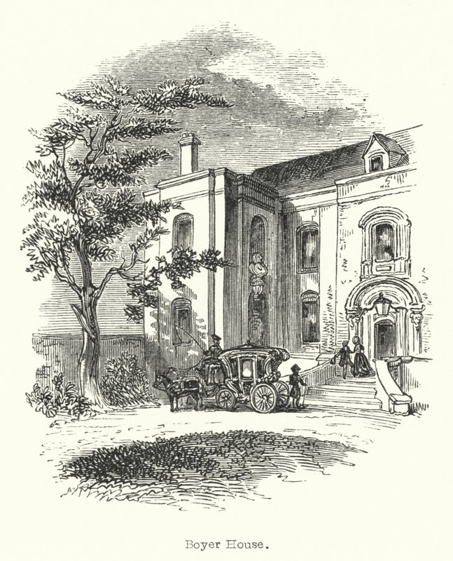 Boyer Haus (Stich) von English School