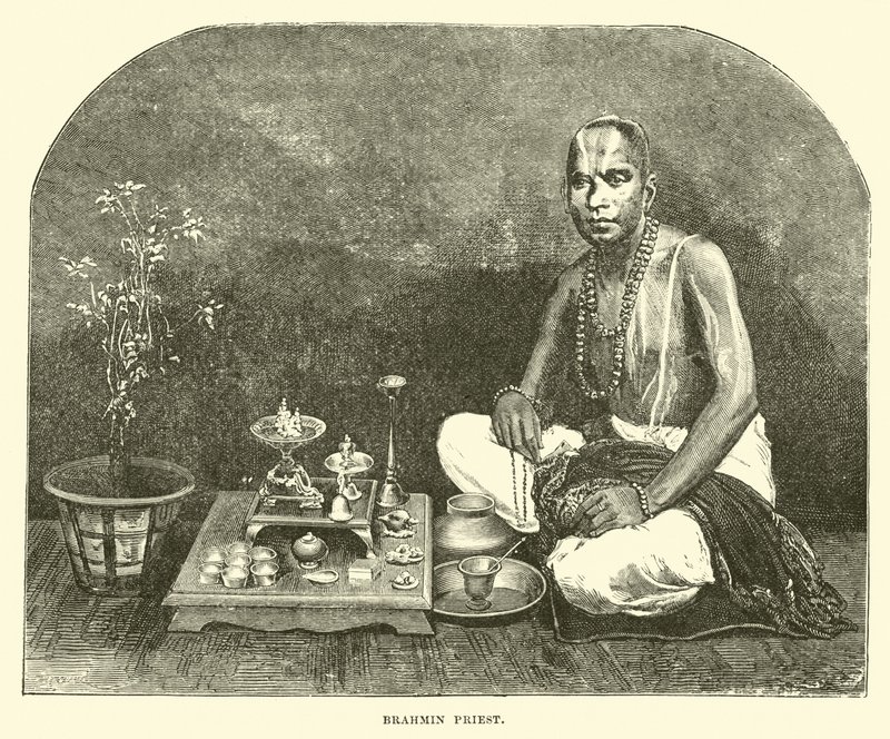 Brahmanenpriester von English School