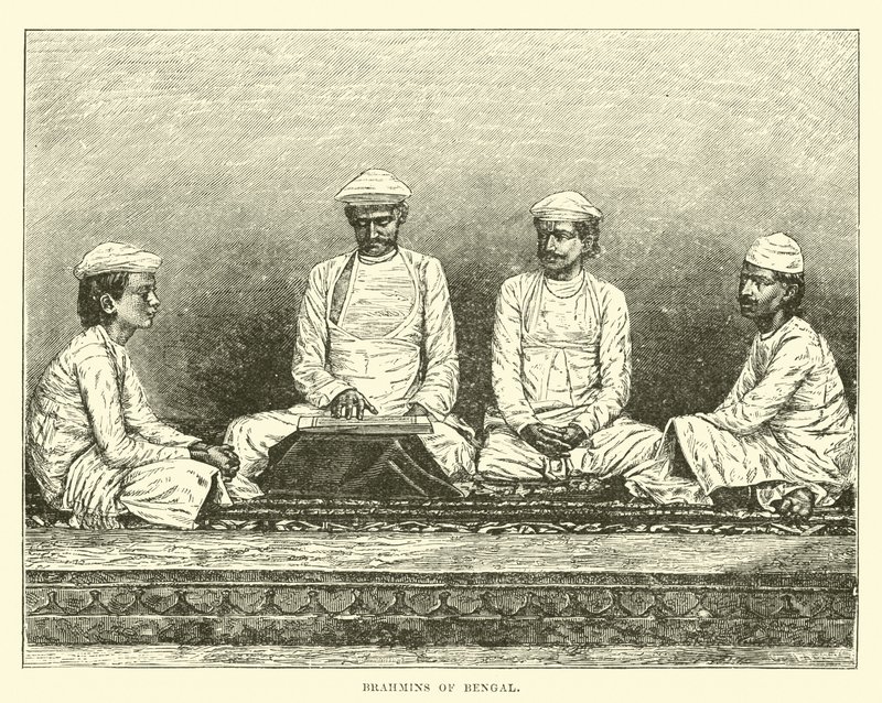 Brahmanen von Bengalen von English School
