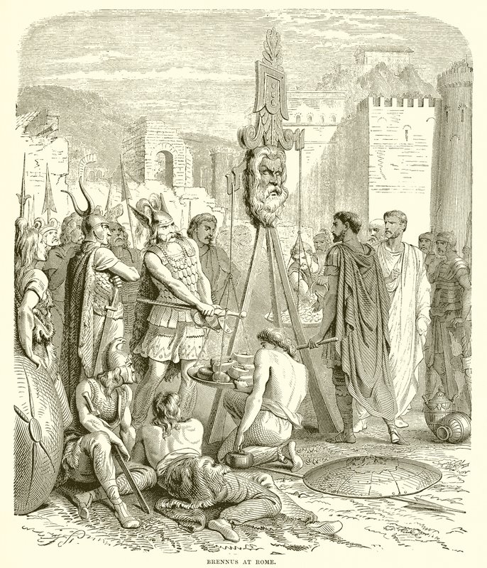 Brennus in Rom von English School