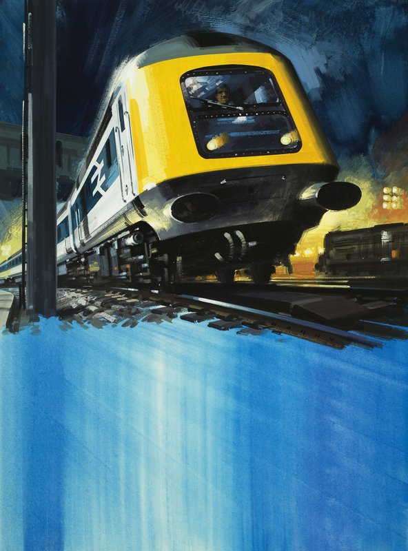 British Rails Hochgeschwindigkeitszug von English School