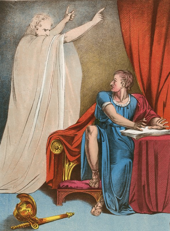 Brutus und der Geist von Julius Caesar von English School