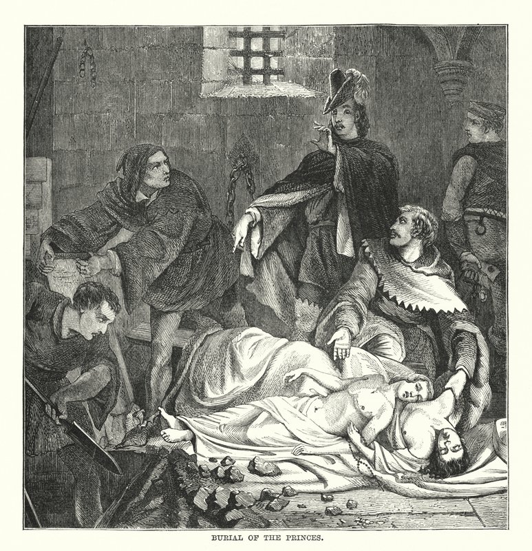Begräbnis der Prinzen von English School