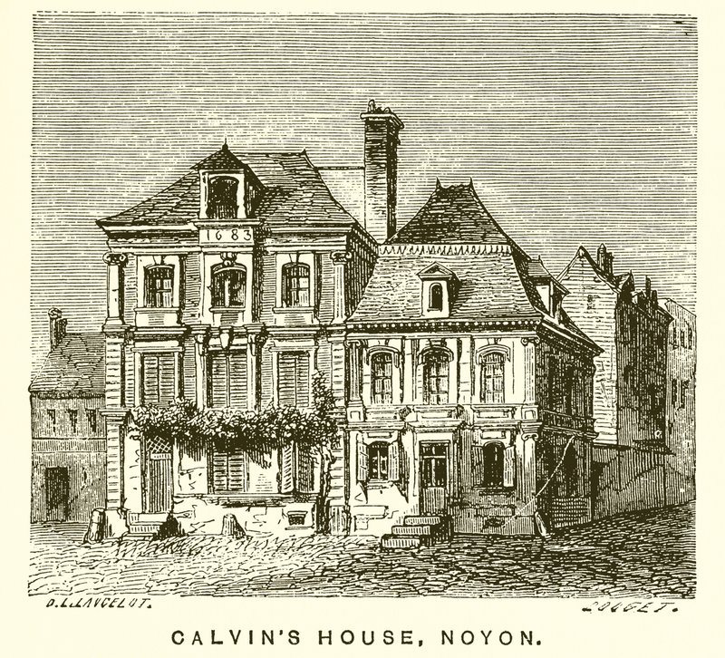 Calvins Haus, Noyon von English School