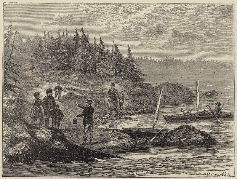 Kanufahren in Schweden von English School