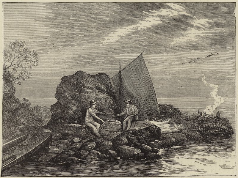Kanufahren in Schweden von English School