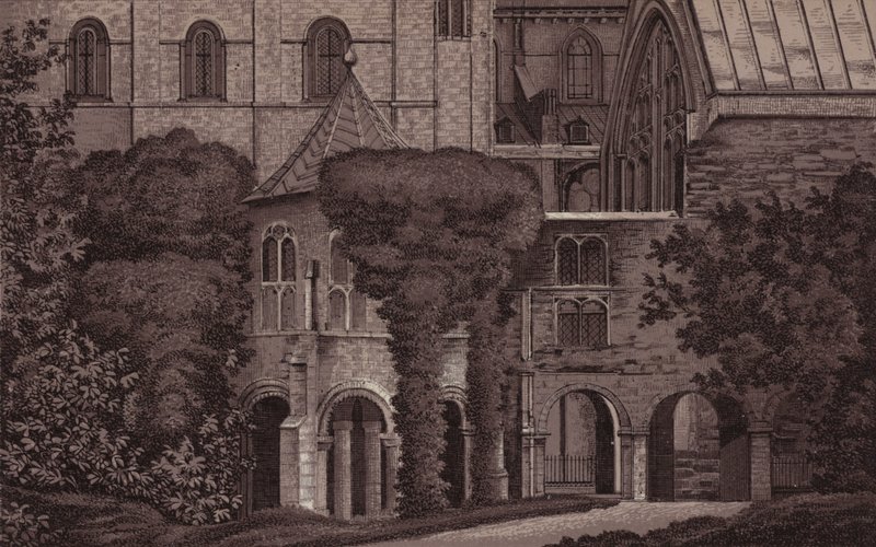 Canterbury: Das Baptisterium von English School