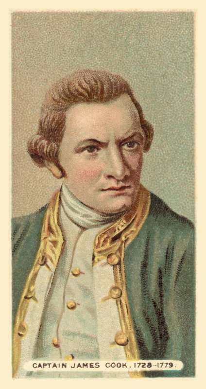 Kapitän James Cook von English School