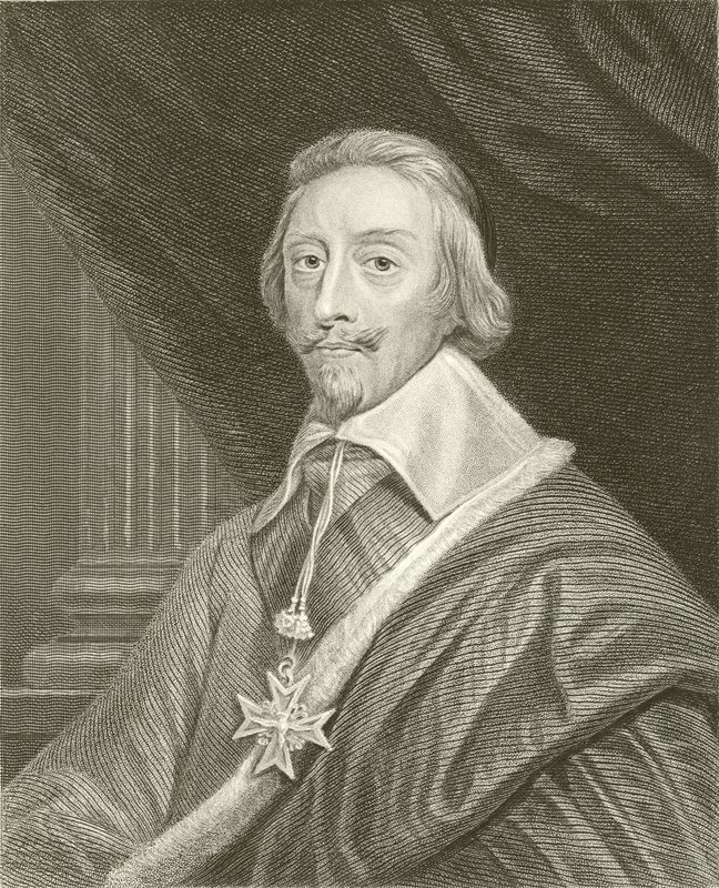 Kardinal Richelieu von English School