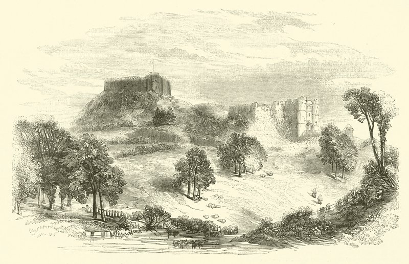 Carisbrook Castle von English School