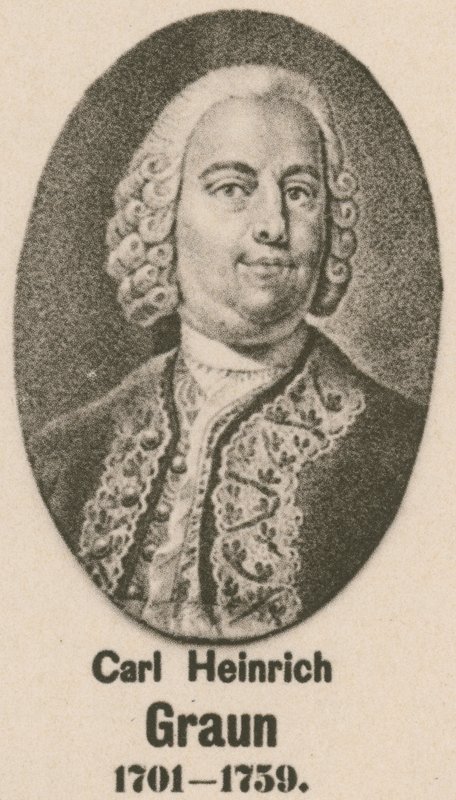 Carl Heinrich Graun (Gravur) von English School