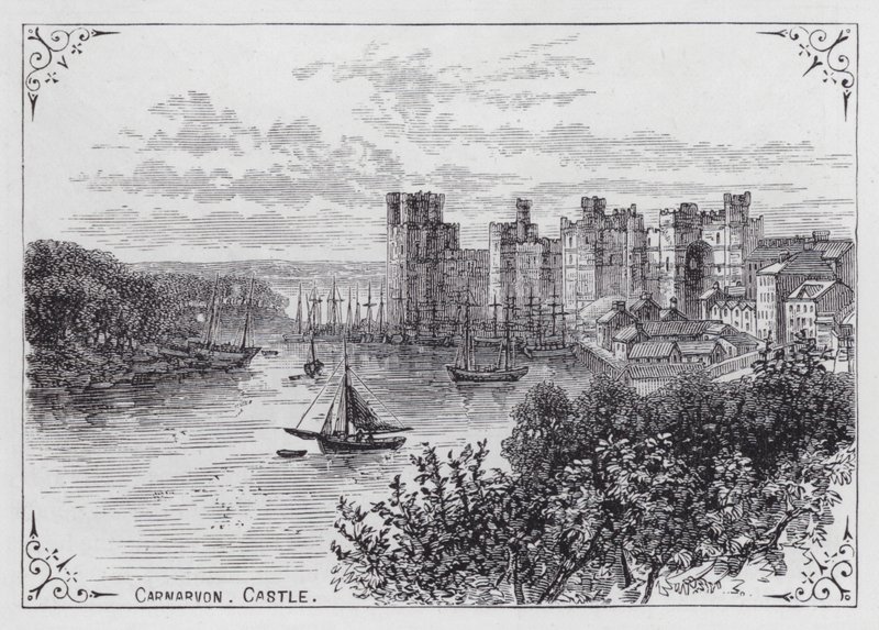 Carnarvon Castle von English School