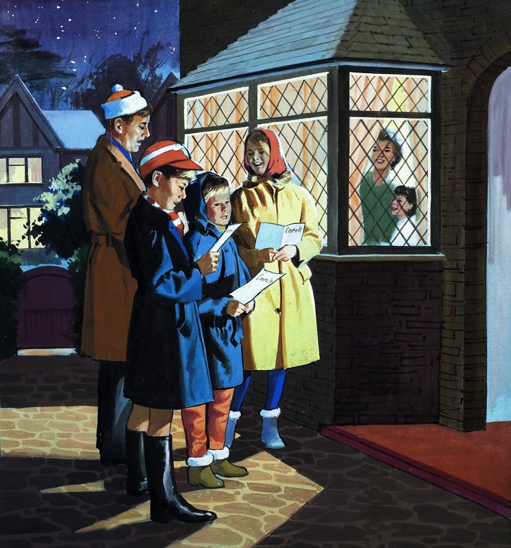 Weihnachtssänger von English School