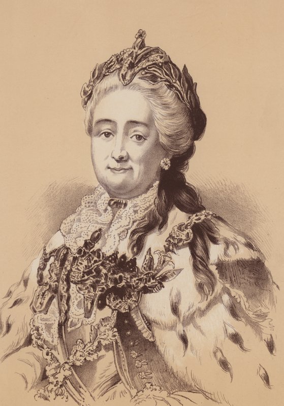 Katharina die Große, Kaiserin von Russland von English School