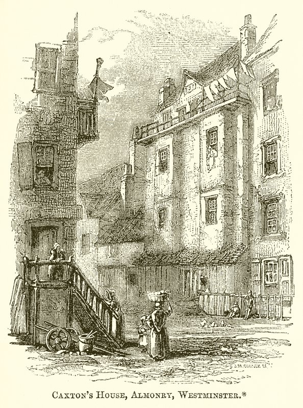 Caxtons Haus, Almonry, Westminster von English School