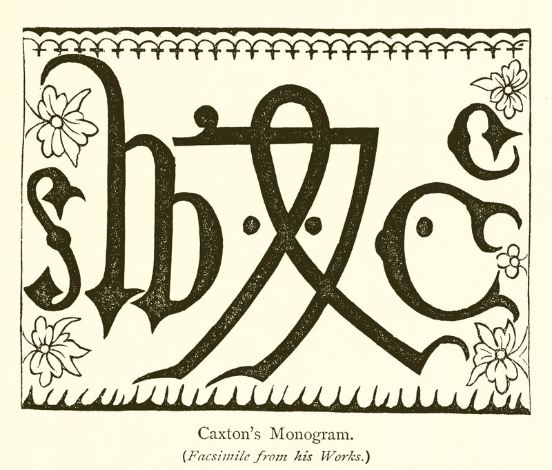 Caxtons Monogramm von English School