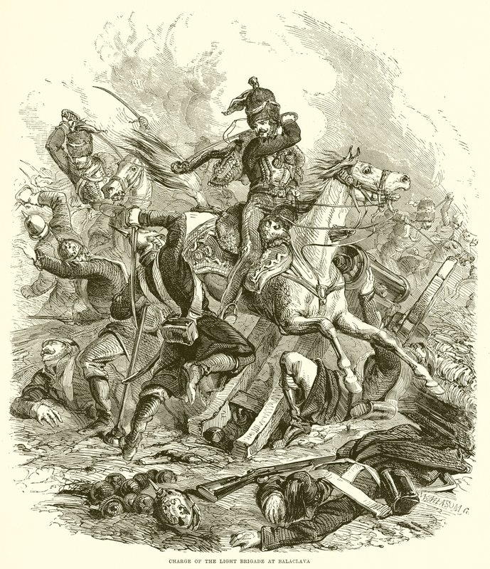 Angriff der Leichten Brigade bei Balaklawa von English School