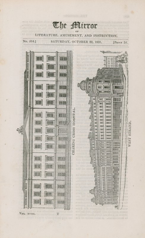 Charing Cross Hospital und West Strand von English School