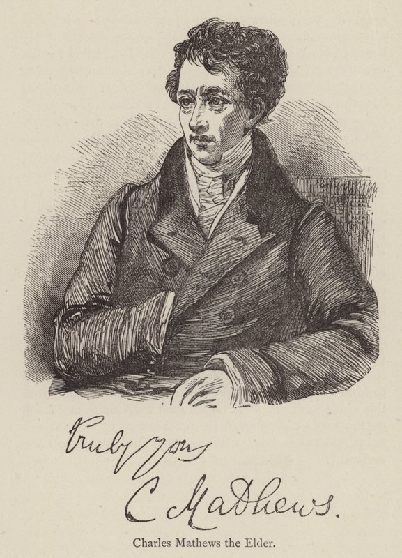 Charles Mathews der Ältere von English School