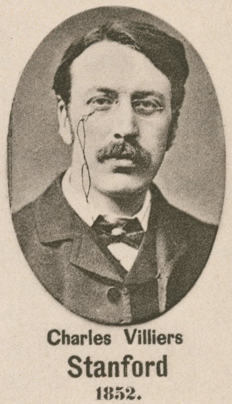 Charles Villiers Stanford (Gravur) von English School