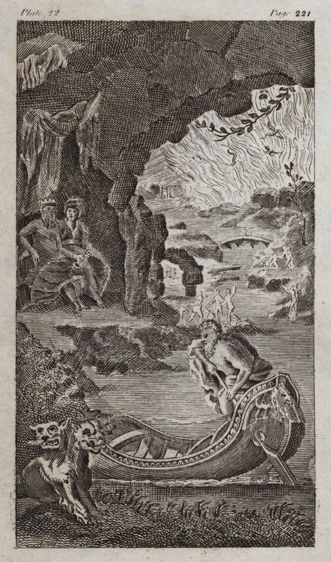 Charon (Gravur) von English School