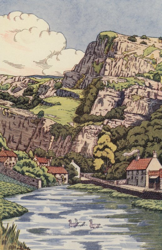 Cheddar-Klippen von English School