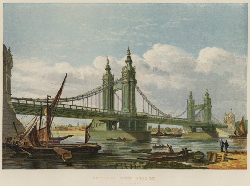 Die neue Brücke in Chelsea von English School