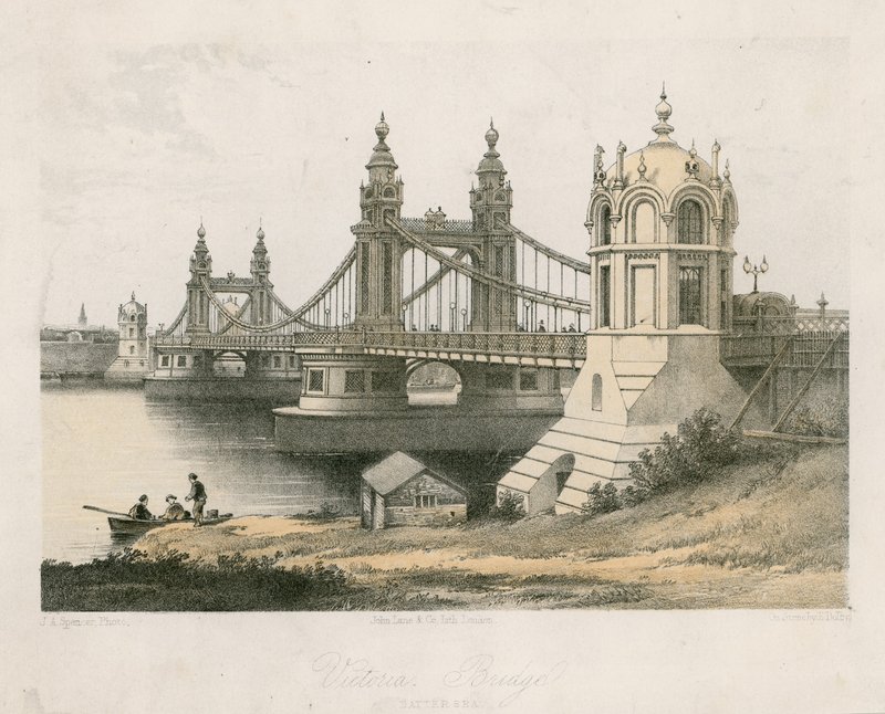 Chelsea-Hängebrücke von English School