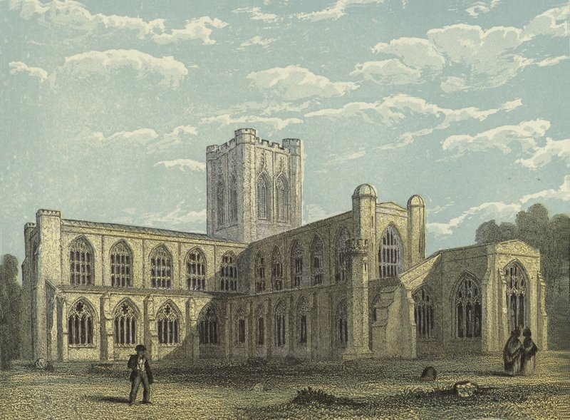 Chester Kathedrale, Südostansicht von English School