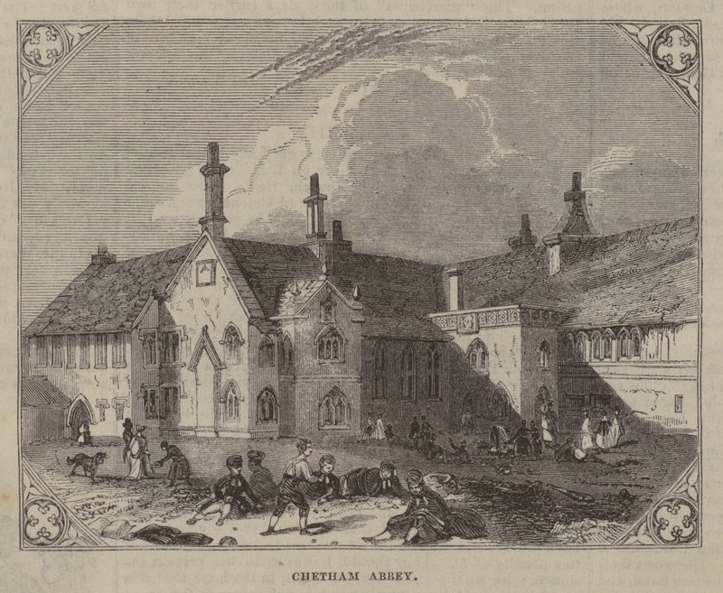 Chetham Abbey (Gravur) von English School