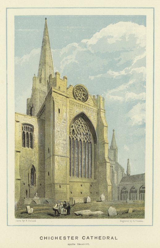 Chichester Kathedrale, Südtransept von English School