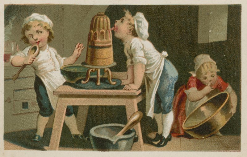Kinder beim Kochen von English School