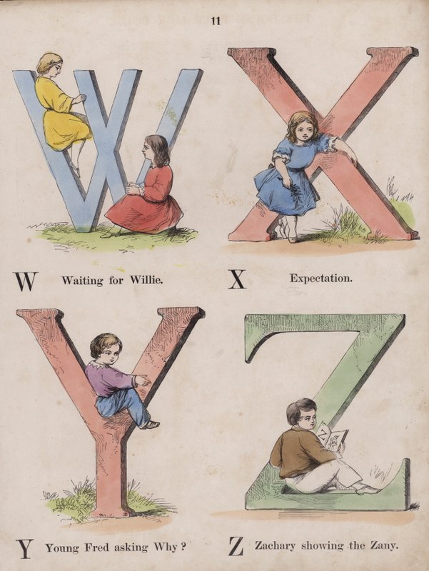 Kinderalphabet von English School