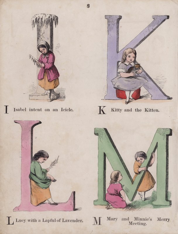 Kinderalphabet von English School